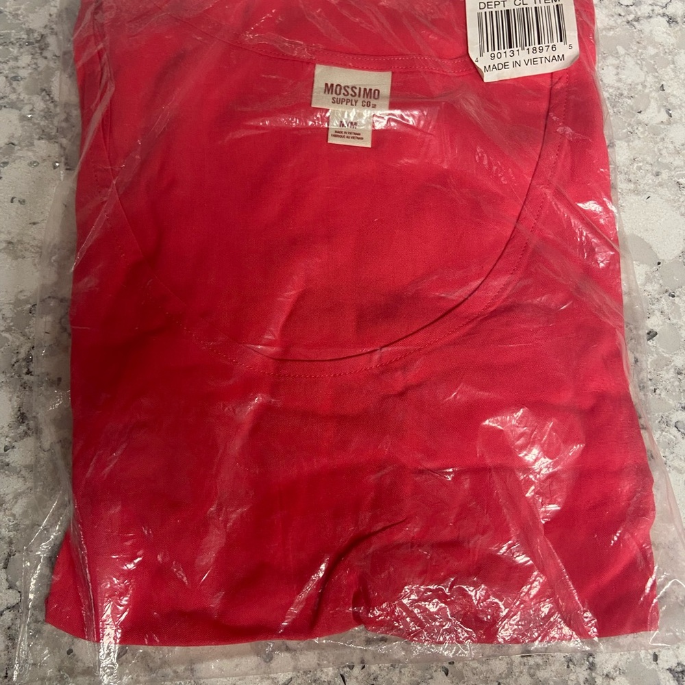 Mossimo Red Coral Mini Dress (M)